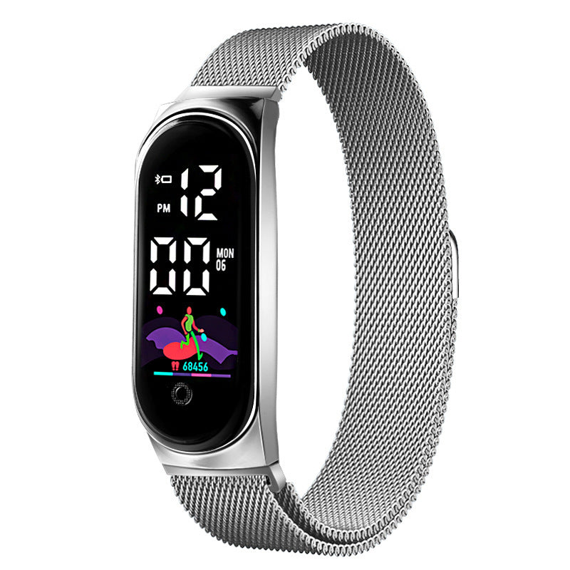 Innovative Colorful Waterproof Touch Screen Bracelet & Watch