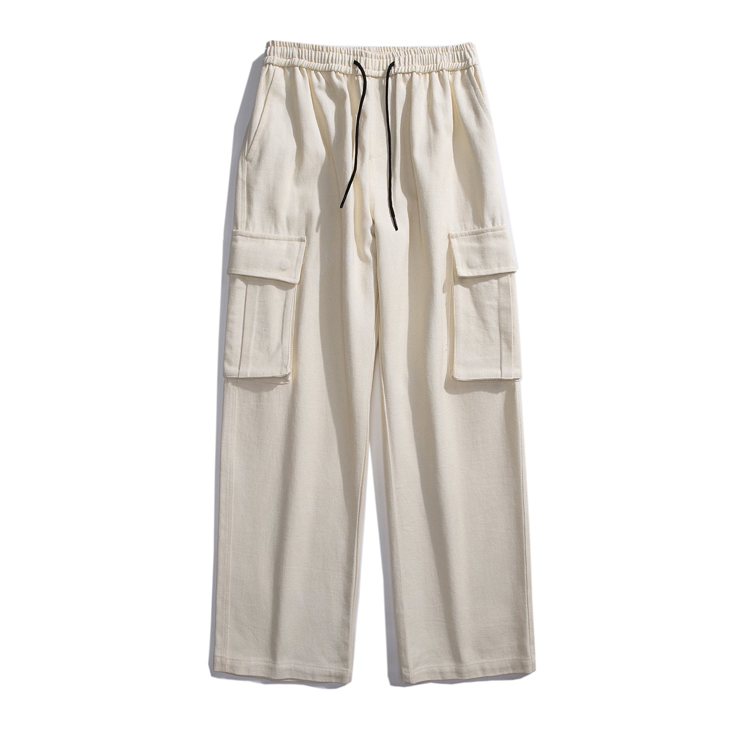 Retro Straight Cargo Pants American Wide Leg