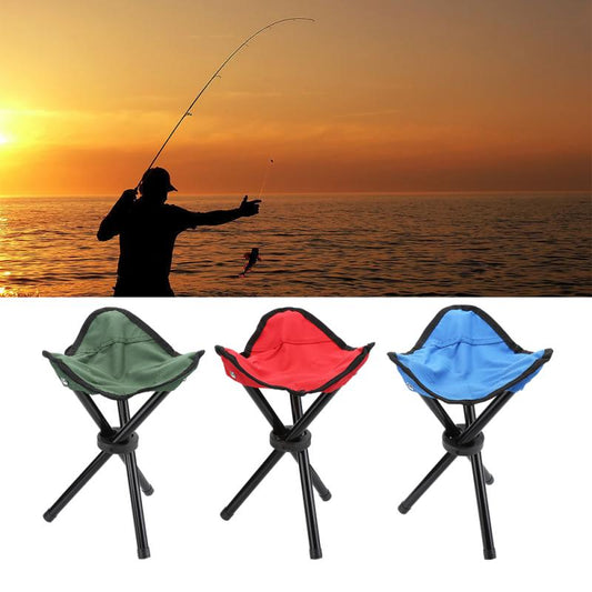 Portable Folding Foldable Fishing Chair Outdoor Stool Seat Fishing Camping Travel Picnic Outdoor Activities Fishing Accessories