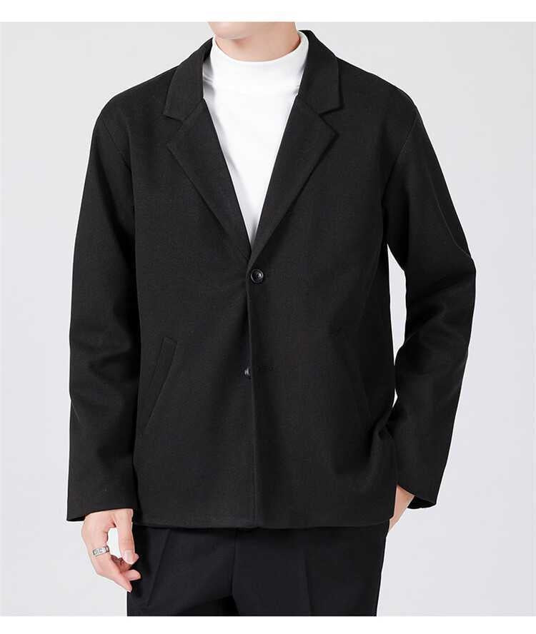 Casual Woolen Handsome Small Suit Jacket