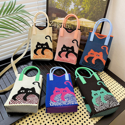 Silicone Mini One Shoulder Crossbody Phone Bag