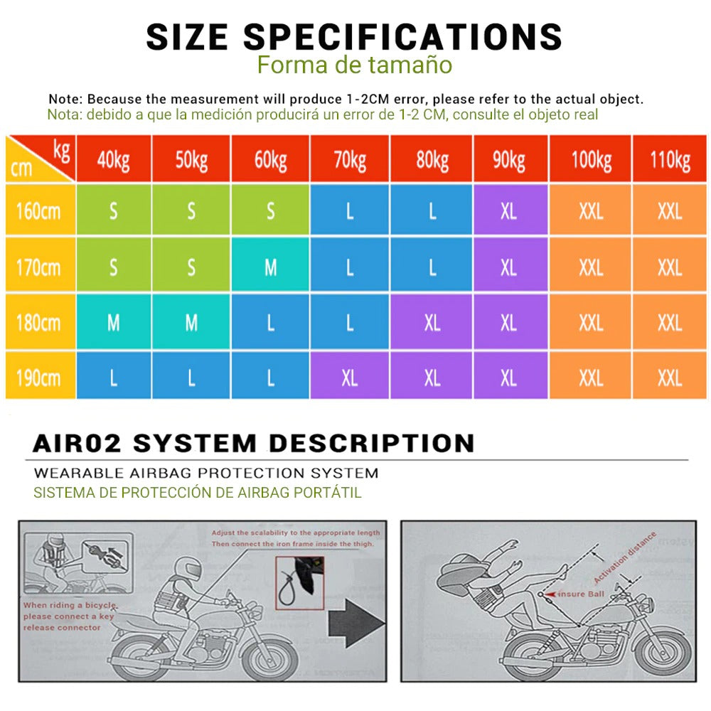 Motorcycle AirBag Vest