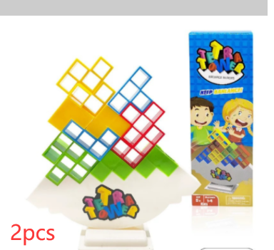 Balance Stacking Board Games Kids Adults Tower Block Toys For Family Parties Travel Games Boys Girls Puzzle Buliding Blocks Toy