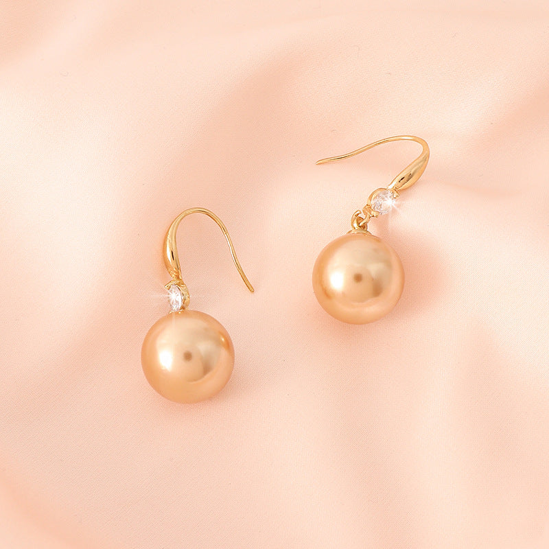 Women's Advanced French Simple Pearl Earrings