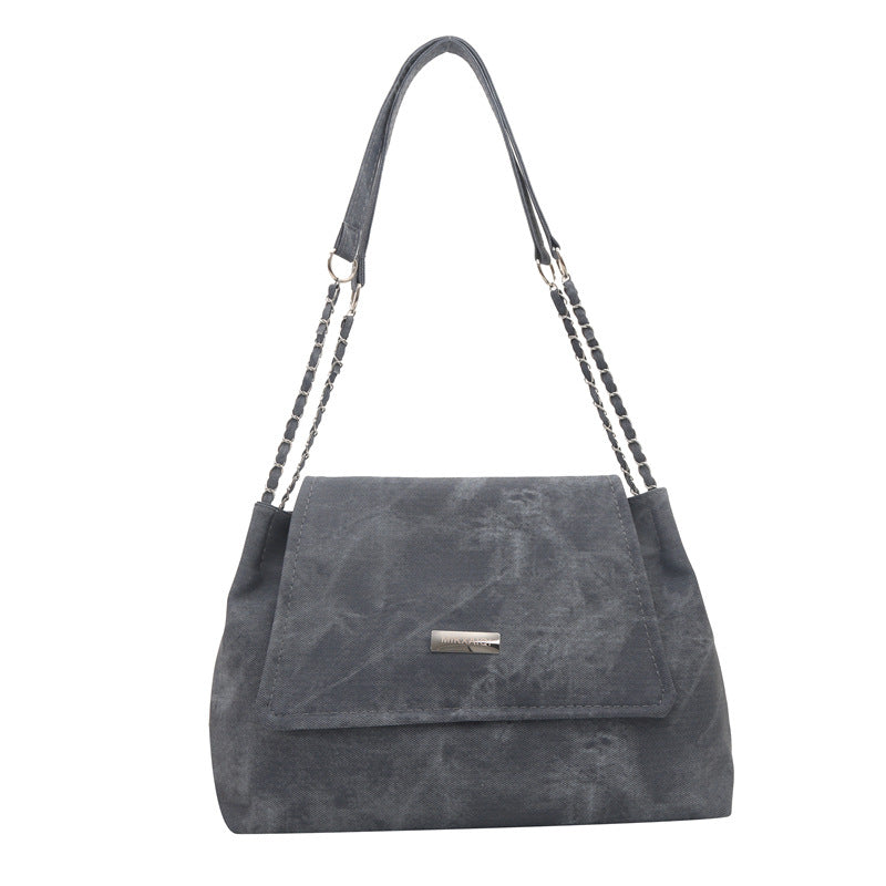 Women's Large Capacity Stylish Good Texture Chain Bag