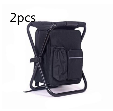 Multifunction Outdoor Folding Chair Ice Cooler Picnic Bags Camping Fishing Stool Backpacking Hunting Rest Chair